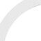 Ekena Millwork 3"W x 16"D x 16"H Standard Thorton Architectural Grade PVC Knee Brace BRCP03X16X16THR - alternate 2